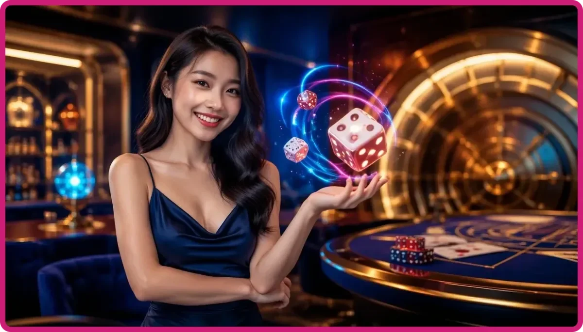 Người dùng đang xem bảng phân tích kết quả dice party game trên ứng dụng di động