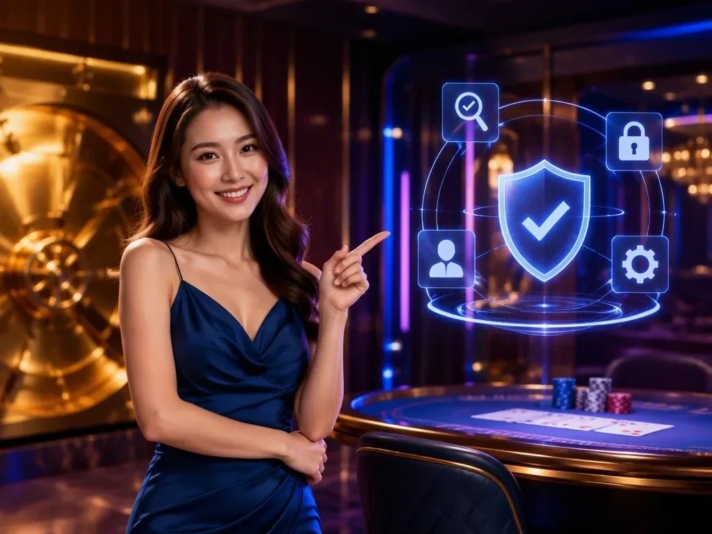 Người dùng kiểm tra tuần tự các bước an toàn trước khi đăng nhập ứng dụng