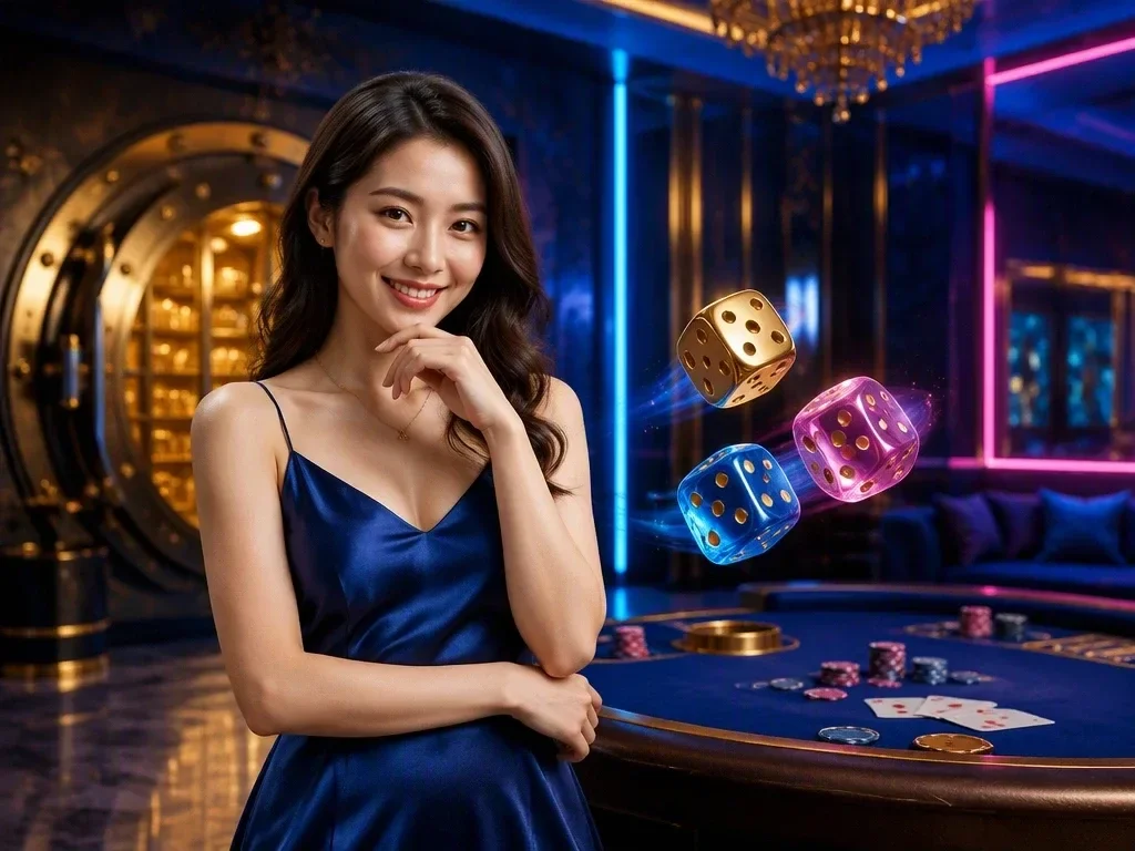 Minh họa chọn đúng cổng đăng nhập dice party game chính thức, tránh trang giả mạo