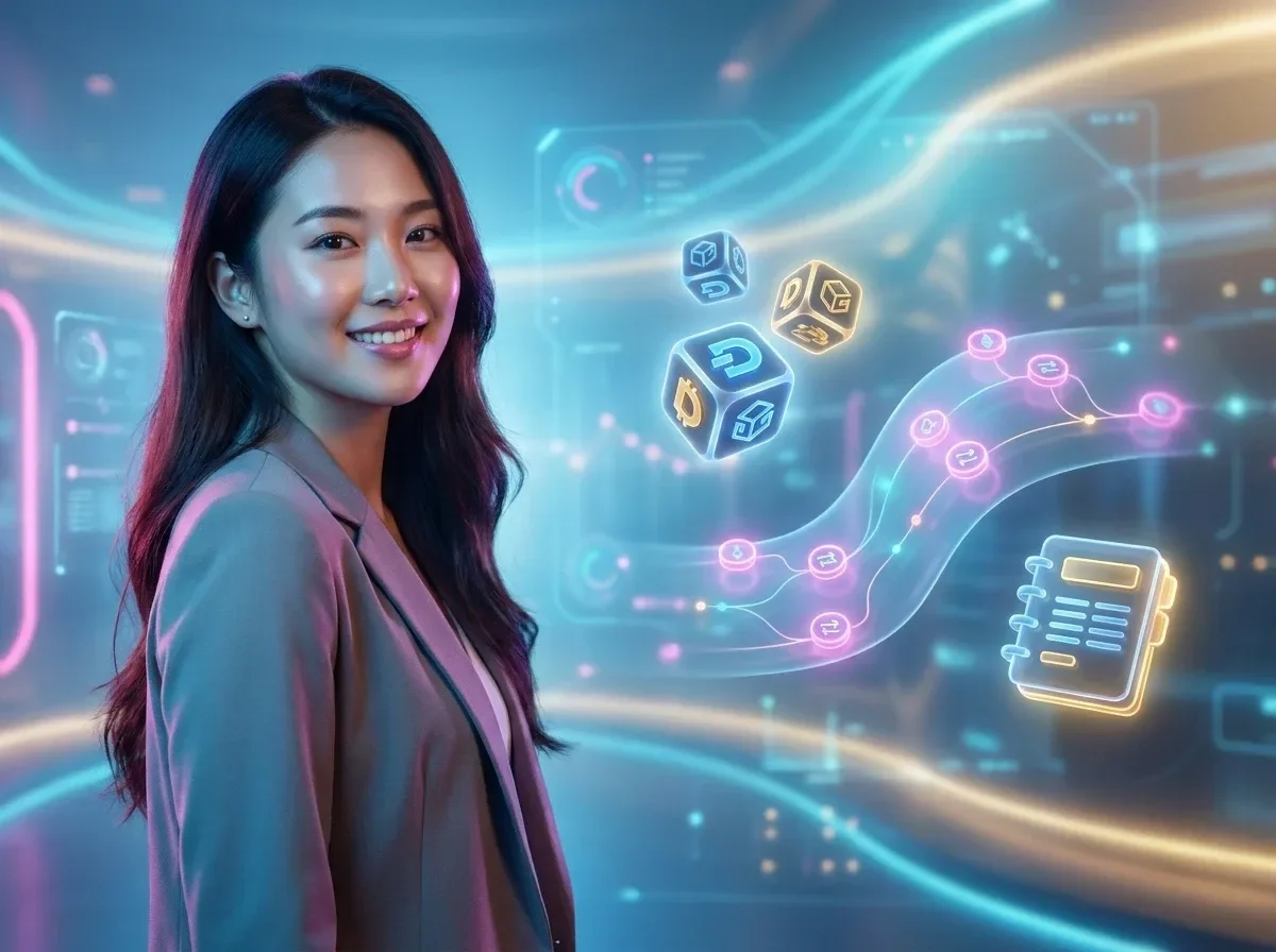Minh họa giao dịch tiền điện tử tức thì qua ví số bảo mật